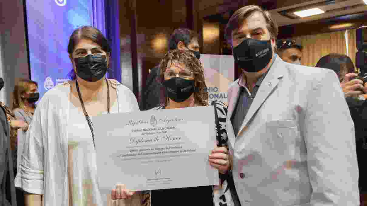 El Senasa recibió el diploma de honor “Estado presente en tiempos de Pandemia”