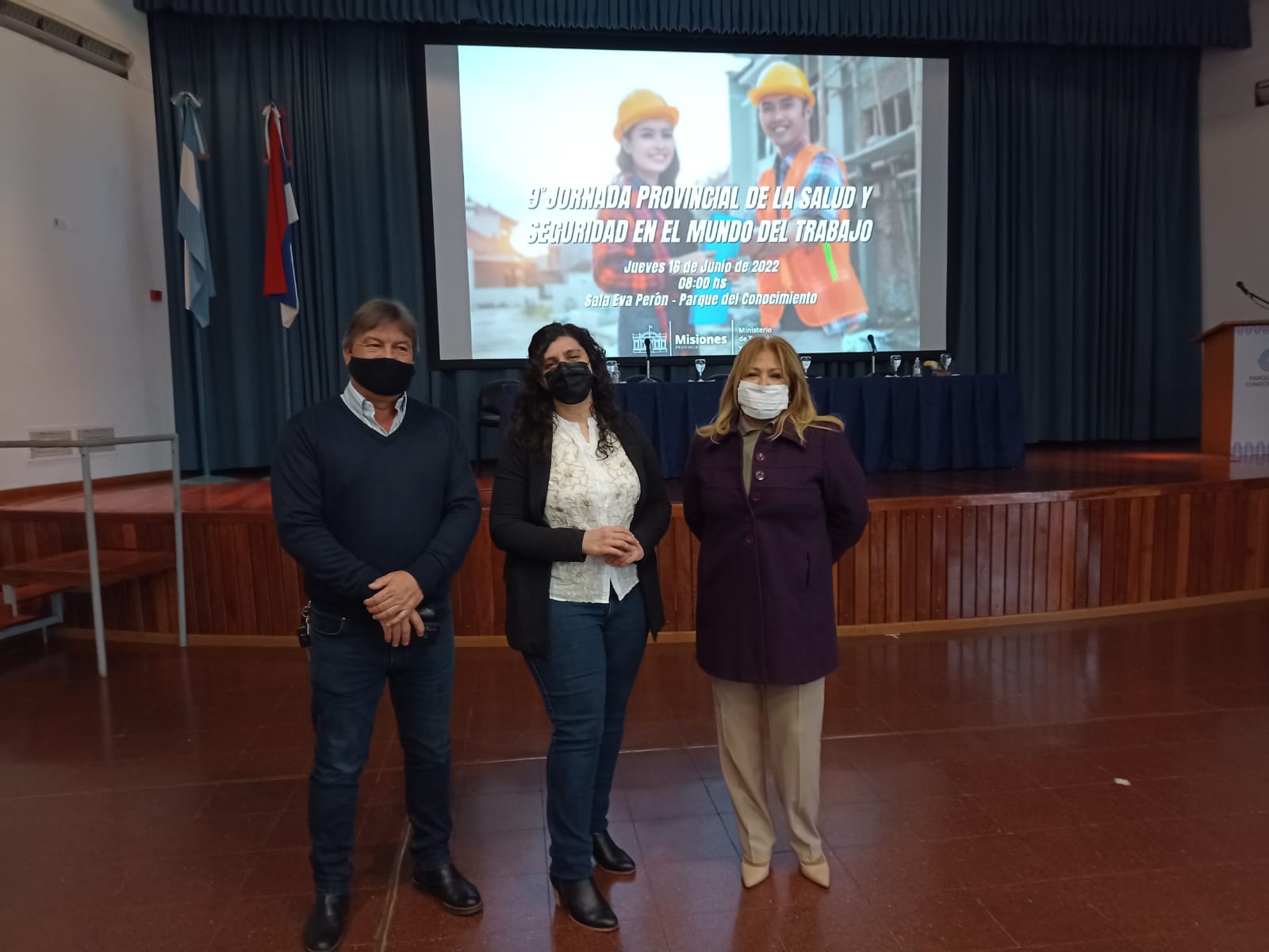 El RENATRE participó de una jornada sobre salud y seguridad en el ámbito del trabajo en Misiones