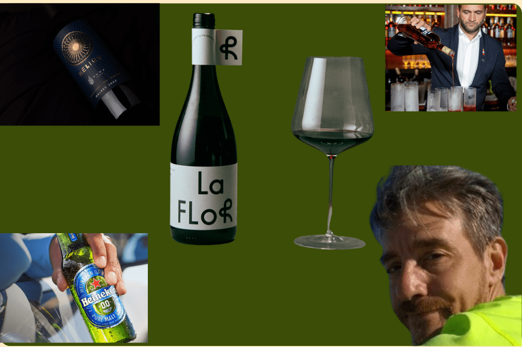De La Flor Wines, el vino Helios, la cerveza sin alcohol de Heineken a la máquina Campari Soda