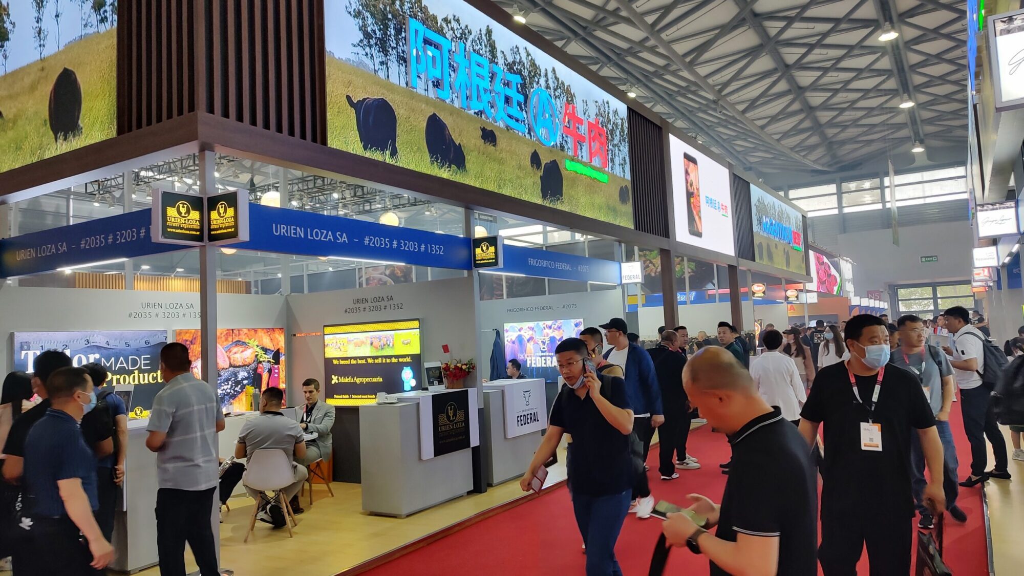 Cerró una multitudinaria Sial China con empresarios muy satisfechos por la vuelta a la presencialidad.