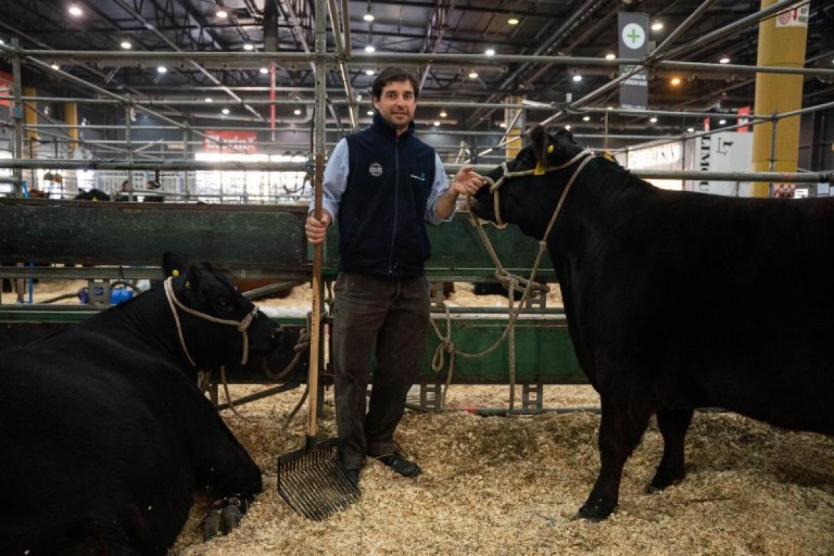 El ex ministro de Economía Roberto Lavagna presentó sus ejemplares en La Rural