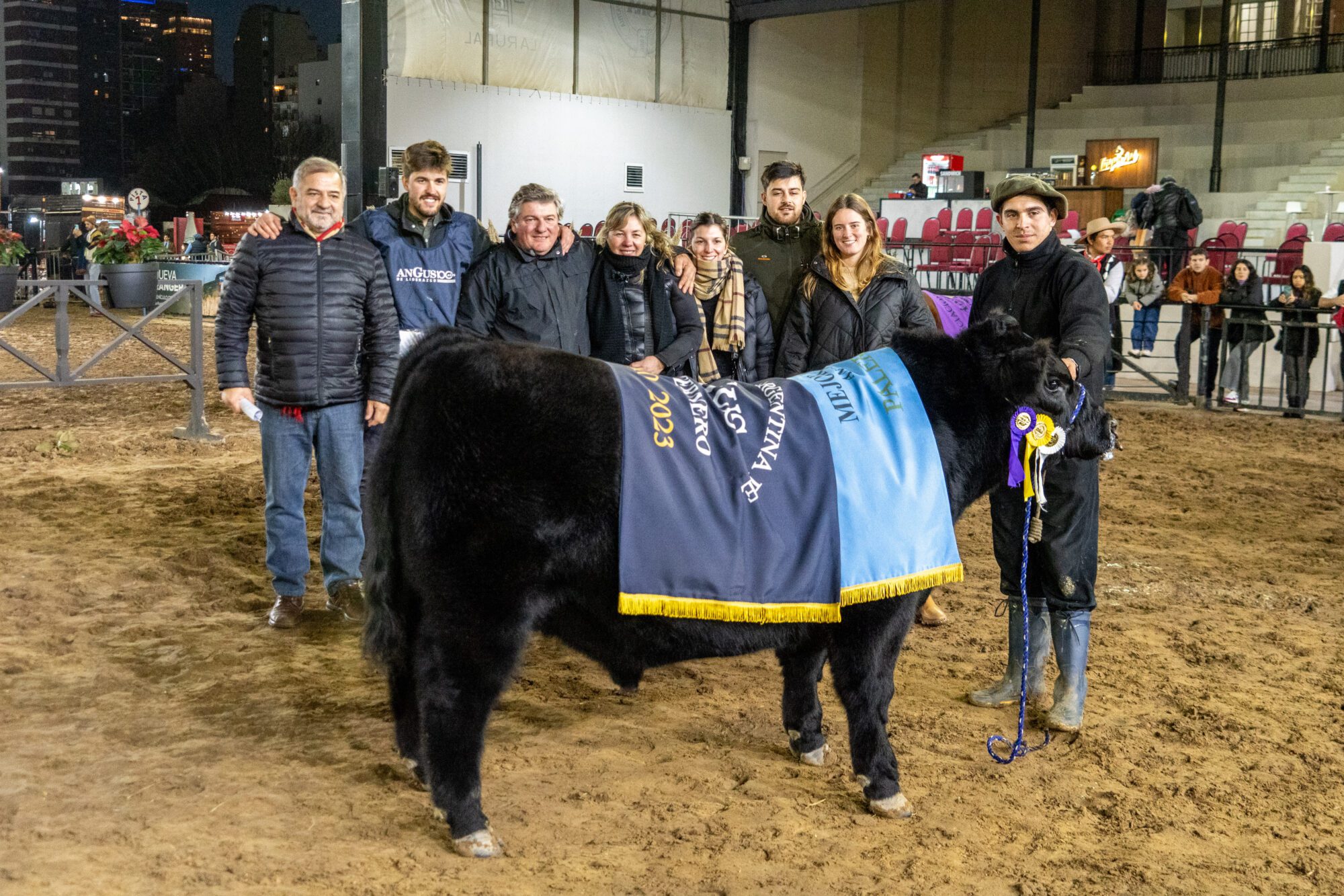 Angus : el Gran Campeón ternero fue para Indio Nuevo y la Gran Campeón Ternera para Spinella