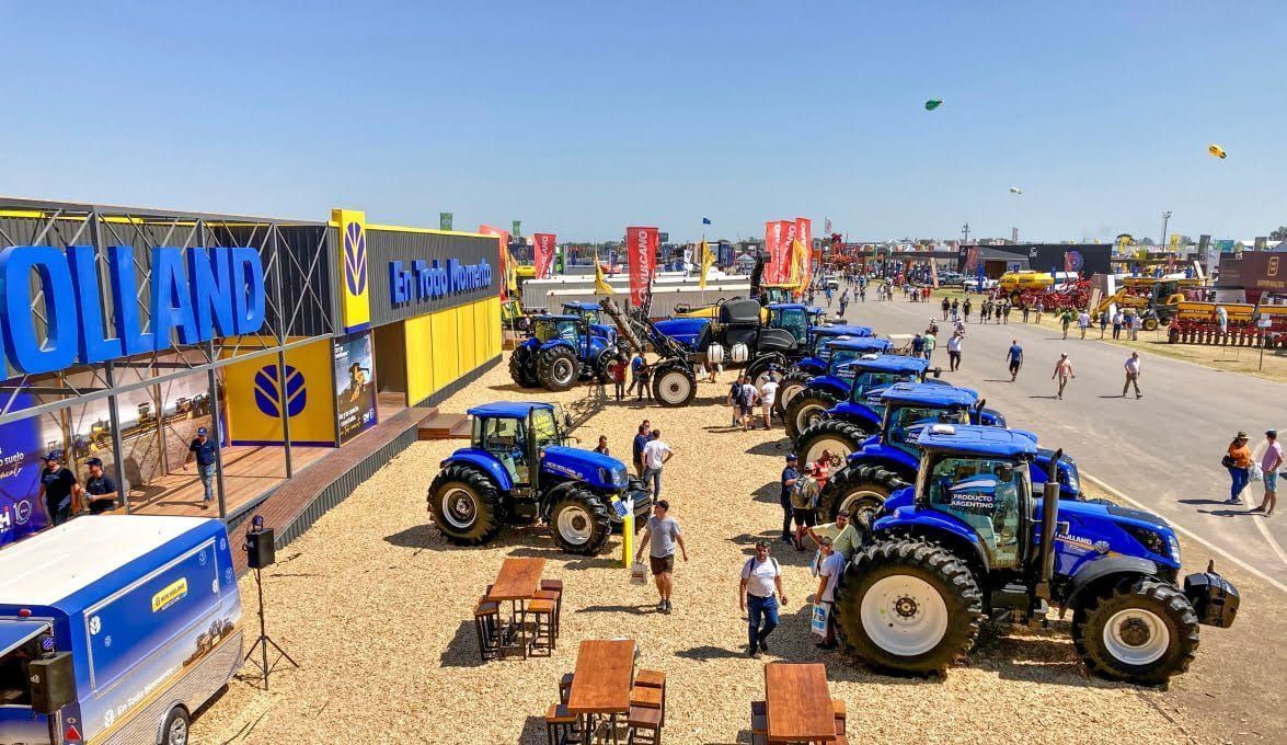 New Holland presenta en Expoagro lo último en inteligencia artificial y producción nacional