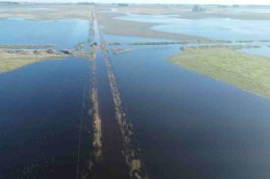Tres empanadas y un millón de hectáreas bajo el agua