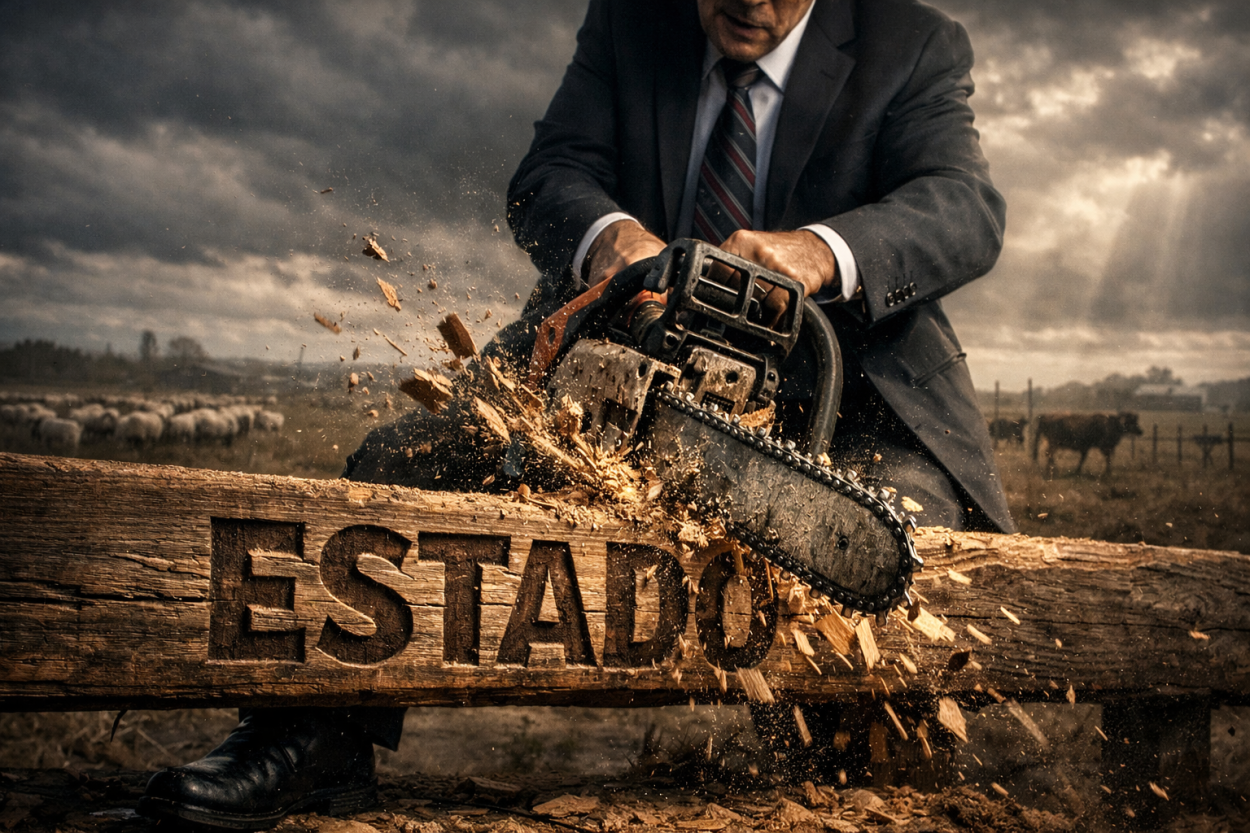 El Estado necesario: ni militancia, ni motosierra