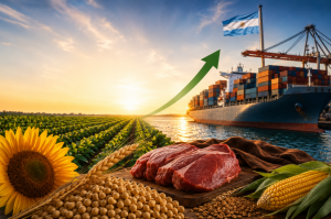 Las exportaciones agroindustriales crecieron 17,1% y aportaron US$ 21.995 millones