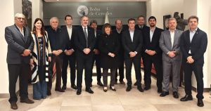 La Bolsa de Cereales recibió a Patricia Bullrich y analizó la agenda legislativa agroindustrial